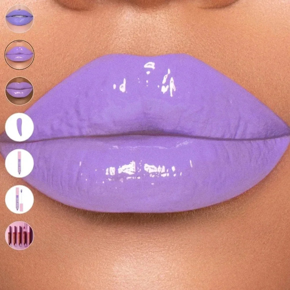 Frosting for dinner Jeffree Star Supreme Gloss - NWT - Neon Lavender - 1 AVA. - Picture 3 of 8
